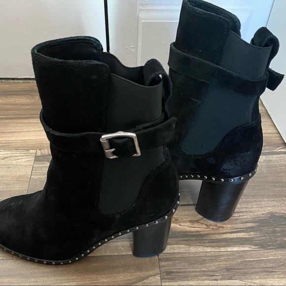 Rag & Bone Romi Studded Suede Bootie - Picture 3 of 7